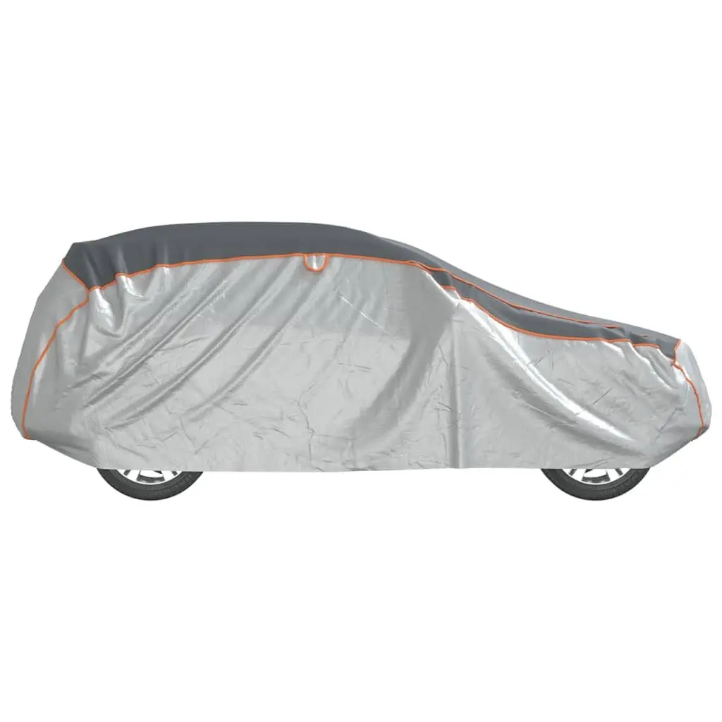 Car Cover SUV Full Size Grey Silver Hail Protection UV Rain Snow Dust