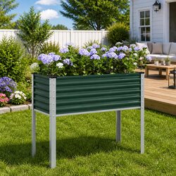 Enhance Your Outdoor Space with a Green Planter Box