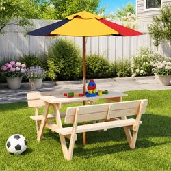 Enhance Outdoor Spaces with Kids Garden Umbrella - Multicolour