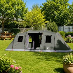 Enhance Your Camping Experience with a 6-Person Tunnel Tent