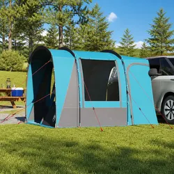 4-Person Blue Car Tent for Comfortable Outdoor Living