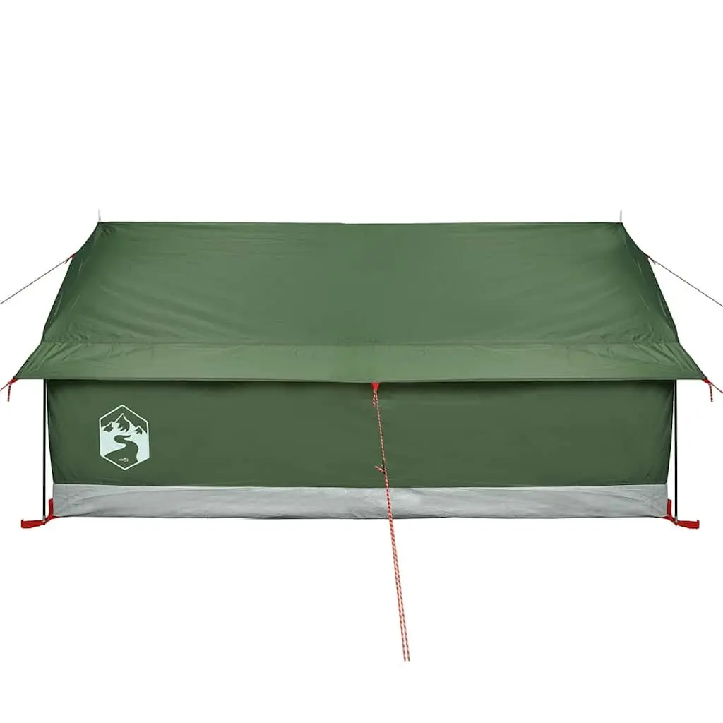 Camping Tent 2-Person Waterproof Mesh Ventilation Mosquito Protection Olive Green