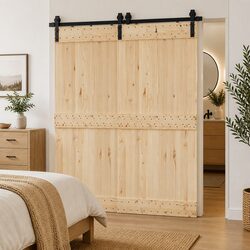 Enhance Your Space with 183cm Steel Track Door System
