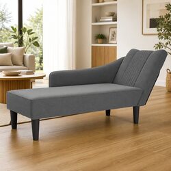 Enhance Your Space with a Comfortable Grey Chaise Lounge