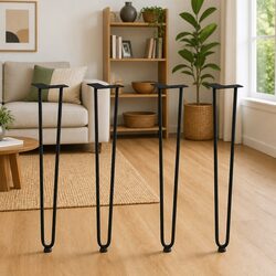 Elevate Your Space with Stylish Hairpin Table Legs