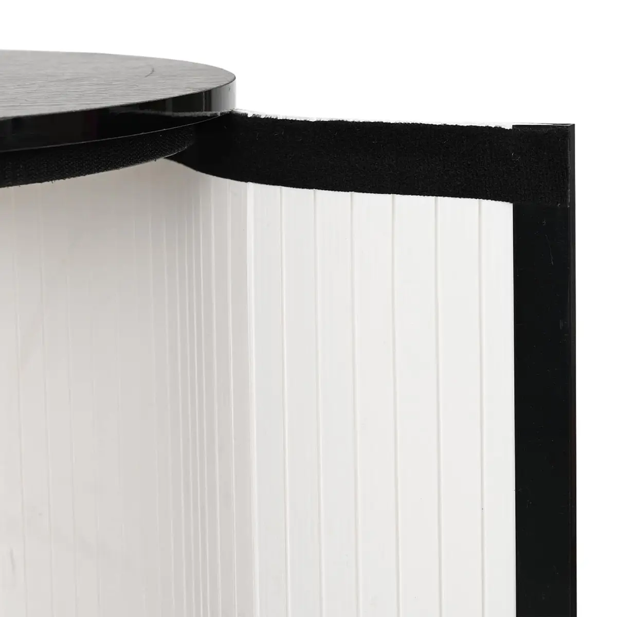 Foldable Portable Trade Show Counter 90x48x93cm White Easy Assembly Display