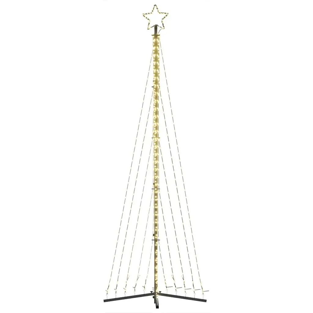 LED Christmas Tree 302cm 495 Warm White Lights Indoor Outdoor Holiday Decoration