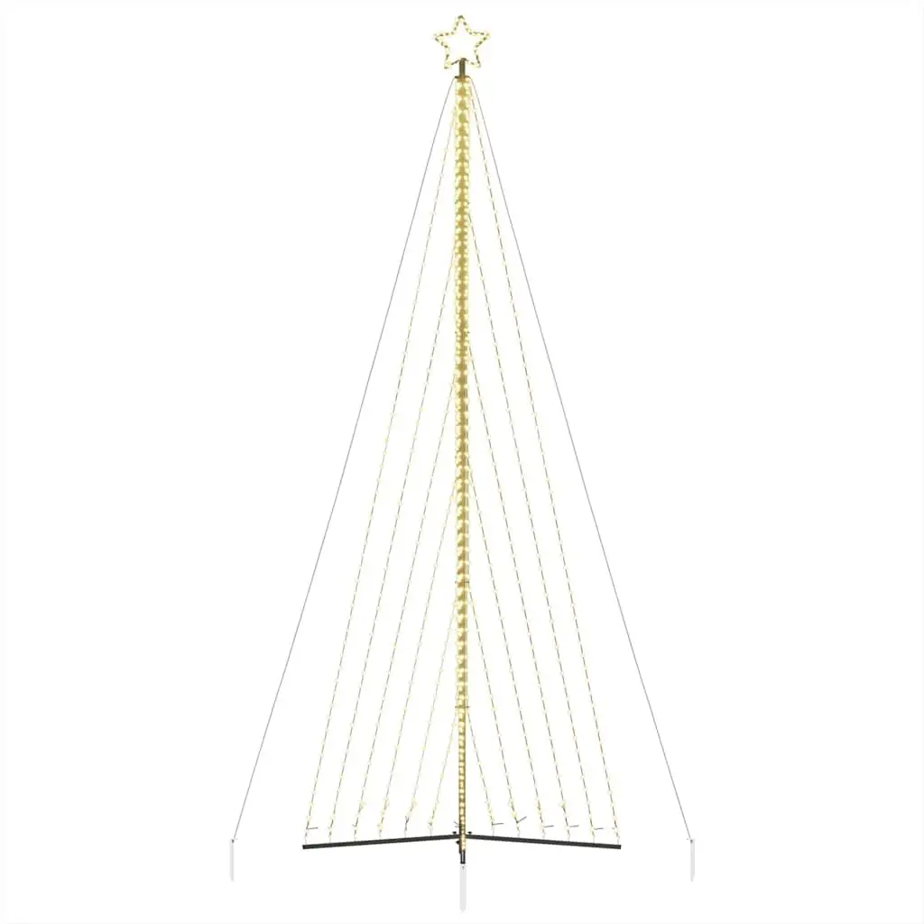 LED Christmas Tree 478cm 789 Warm White Lights 8 Dynamic Lighting Effects Indoor Outdoor Holiday