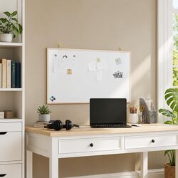 Enhance Your Home Office with This Magnetic Whiteboard 100x55cm