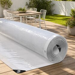 Transform Your Space with a 3x4 m Clear Tarpaulin