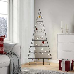 Modern Black 150cm Christmas Tree Frame for Your Home