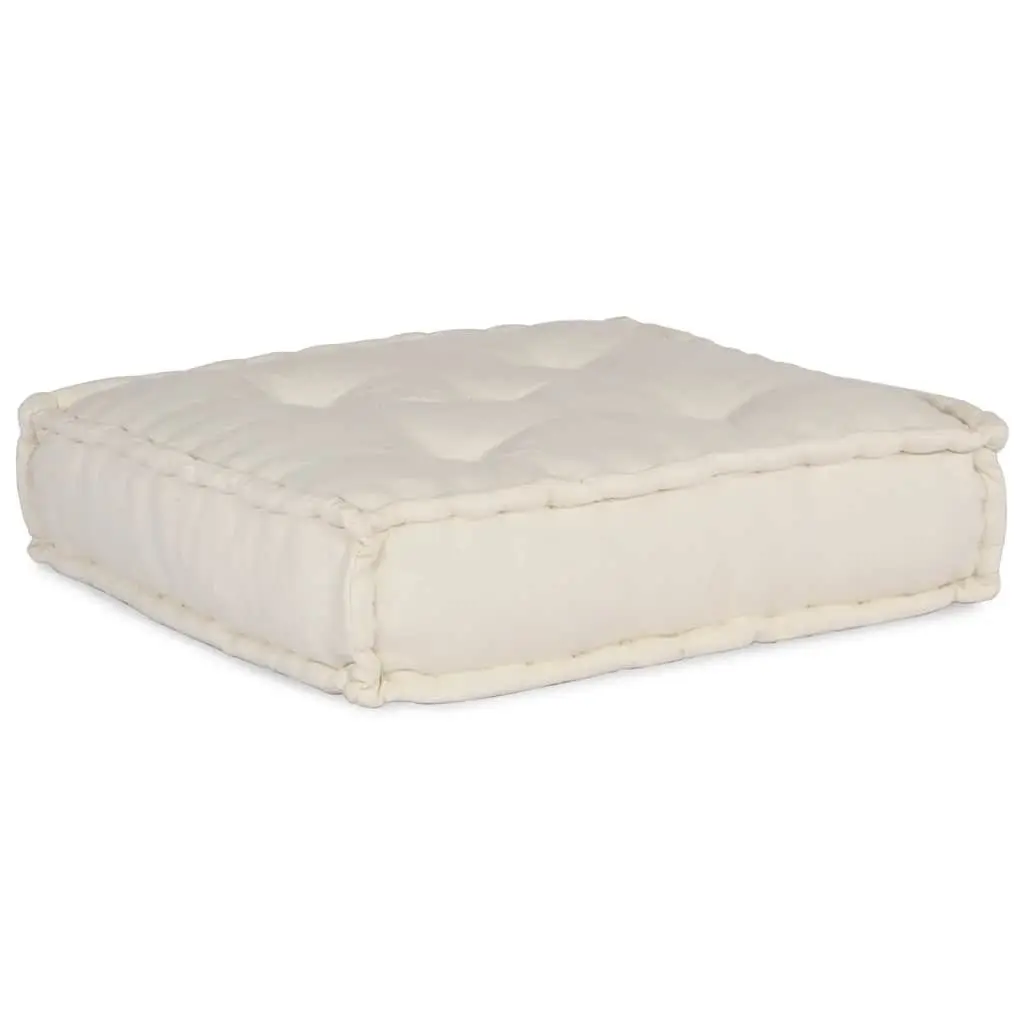 Modular Sofa Unit 70x70x54 Cream Soft Cushion for Flexible Seating