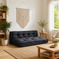 Enhance Your Space with Anthracite Pallet Sofa Cushions 2 pcs