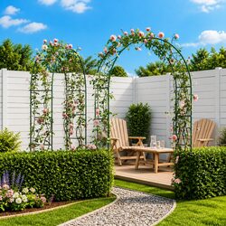 Enhance Your Garden with 2 pcs Climbing Plant Arches