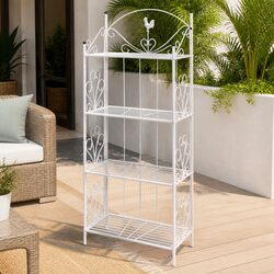 Elevate Your Outdoor Space with a Stylish Plant Rack