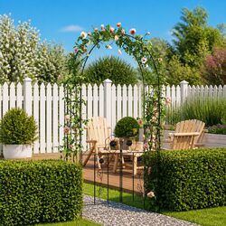 Enhance Your Outdoor Space with a Black Garden Arch