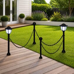 Elevate Your Outdoor Space with Solar Chain Fence Lighting