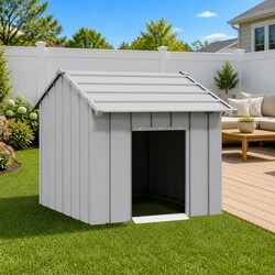 Grey Dog House