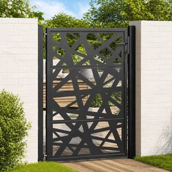 Elevate Your Outdoor Space with a Stylish Black Garden Gate
