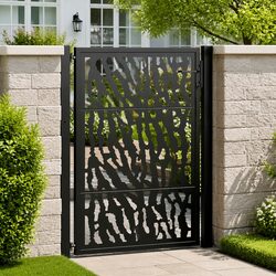 Enhance Your Outdoor Space with a Black Garden Gate