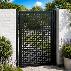 Stylish Outdoor Garden Gate 100x125cm for Your Space