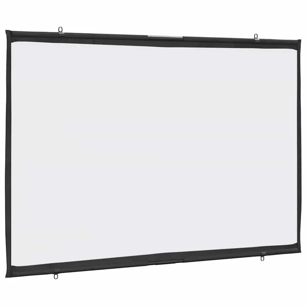 Projection Screen Wall-Hanging 50 Inch 16:9 Matte White Home Theater Office