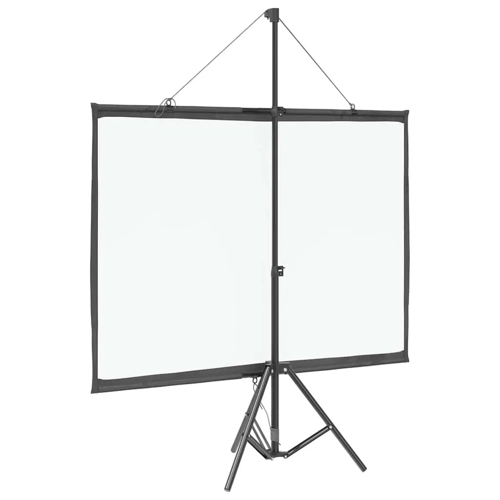Projection Screen with Tripod 60 Inch 4:3 Matte White Portable Presentations