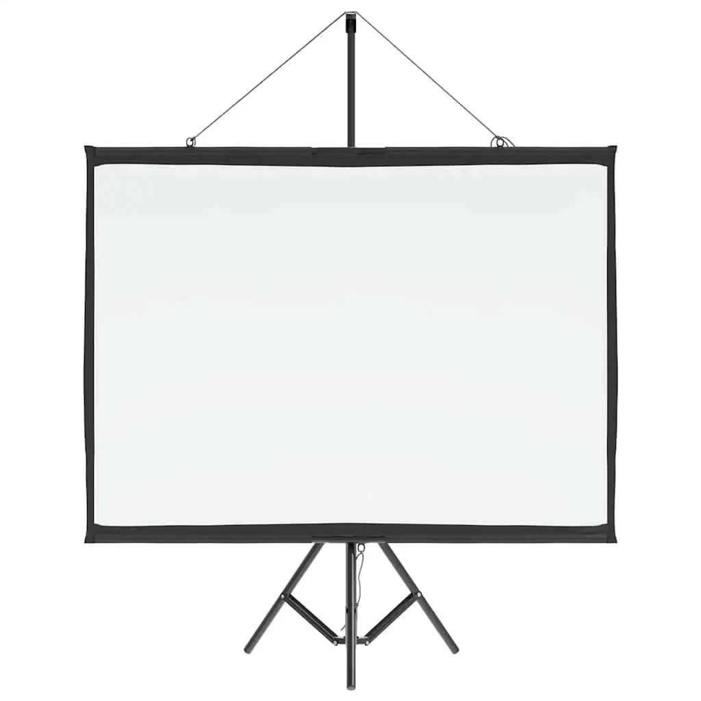 Projection Screen 72 Inch Tripod Stand Portable Home Theater Office