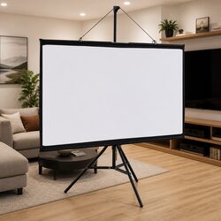 Enhance Your Viewing Experience with a 50 Inch Tripod Projection Screen