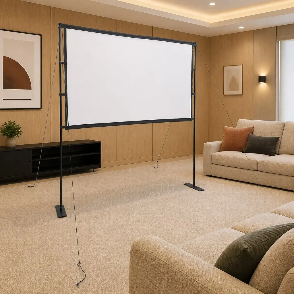 84 Inch Portable Projection Screen