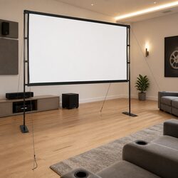 Enhance Your Space with a 108 Inch Projection Screen