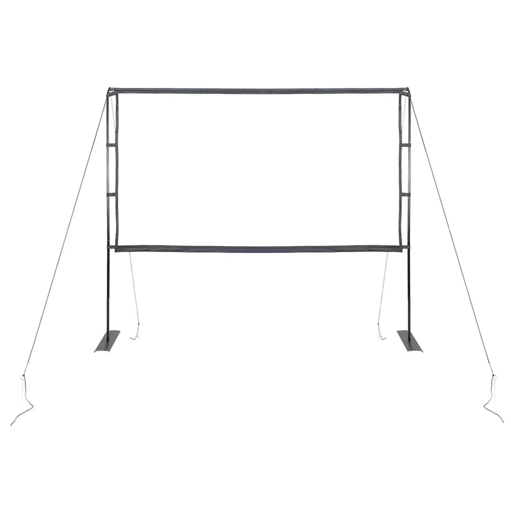 Projection Screen 120 Inch 16:9 Matte White Foldable Stand Home Theater