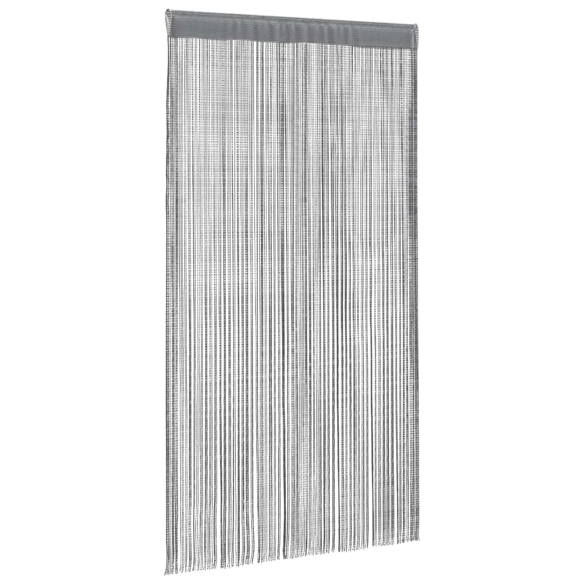 String Curtains 140x250 cm Anthracite 2 pcs Durable Polyester Room Divider