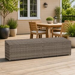 Enhance Your Outdoor Space with a Grey Storage Box