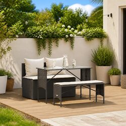 Stylish 3 Piece Outdoor Dining Set for Your Garden