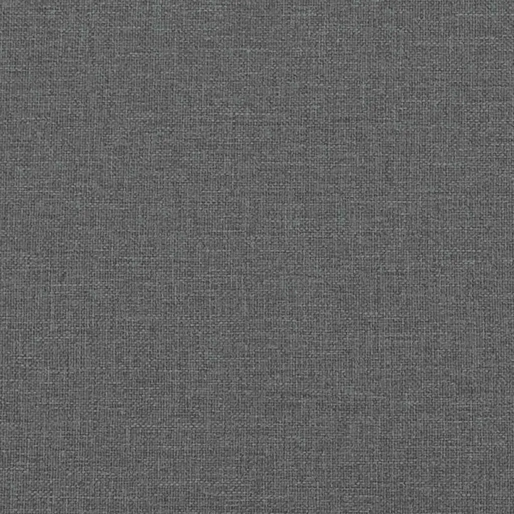 3-Seater Sofa Grey Fabric Lounge Couch 220x78x84cm Soft Durable Upholstered