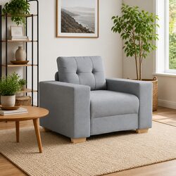 Enhance Your Space with a Stylish Grey Sofa Chair
