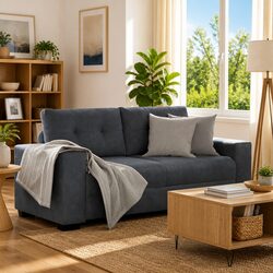 Enhance Your Living Space with a Grey Loveseat Sofa