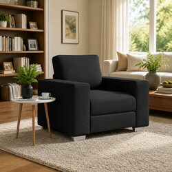 Elevate Your Living Space with a Black Sofa Chair