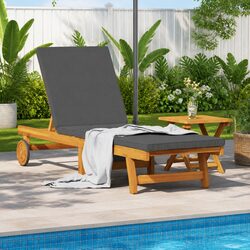Stylish Sun Lounger for Outdoor Relaxation and Comfort