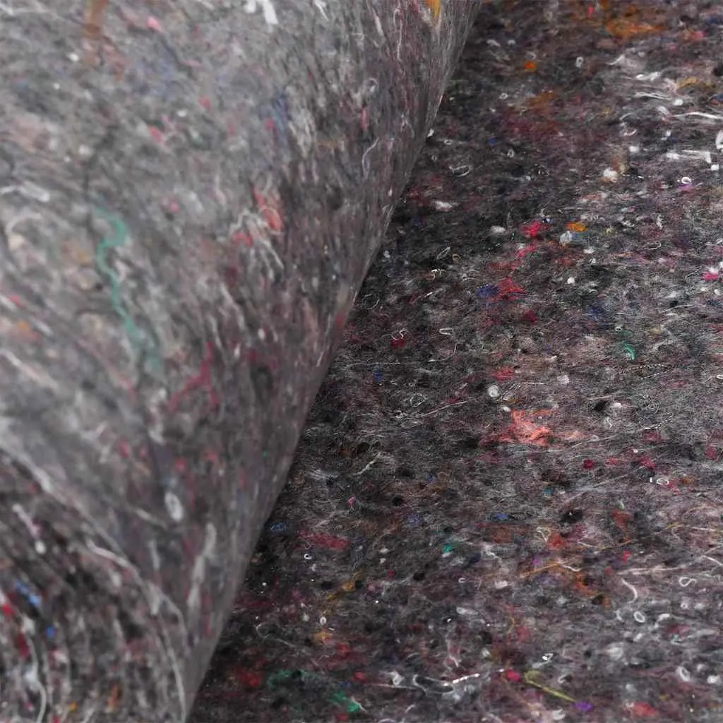 Non-slip Painter Fleece Floor Protection 10m x 1m Durable Water-resistant Absorbent Material