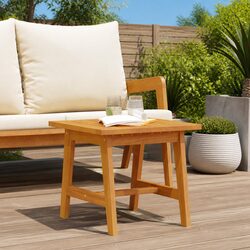 Elevate Your Garden Experience with a Solid Acacia Side Table