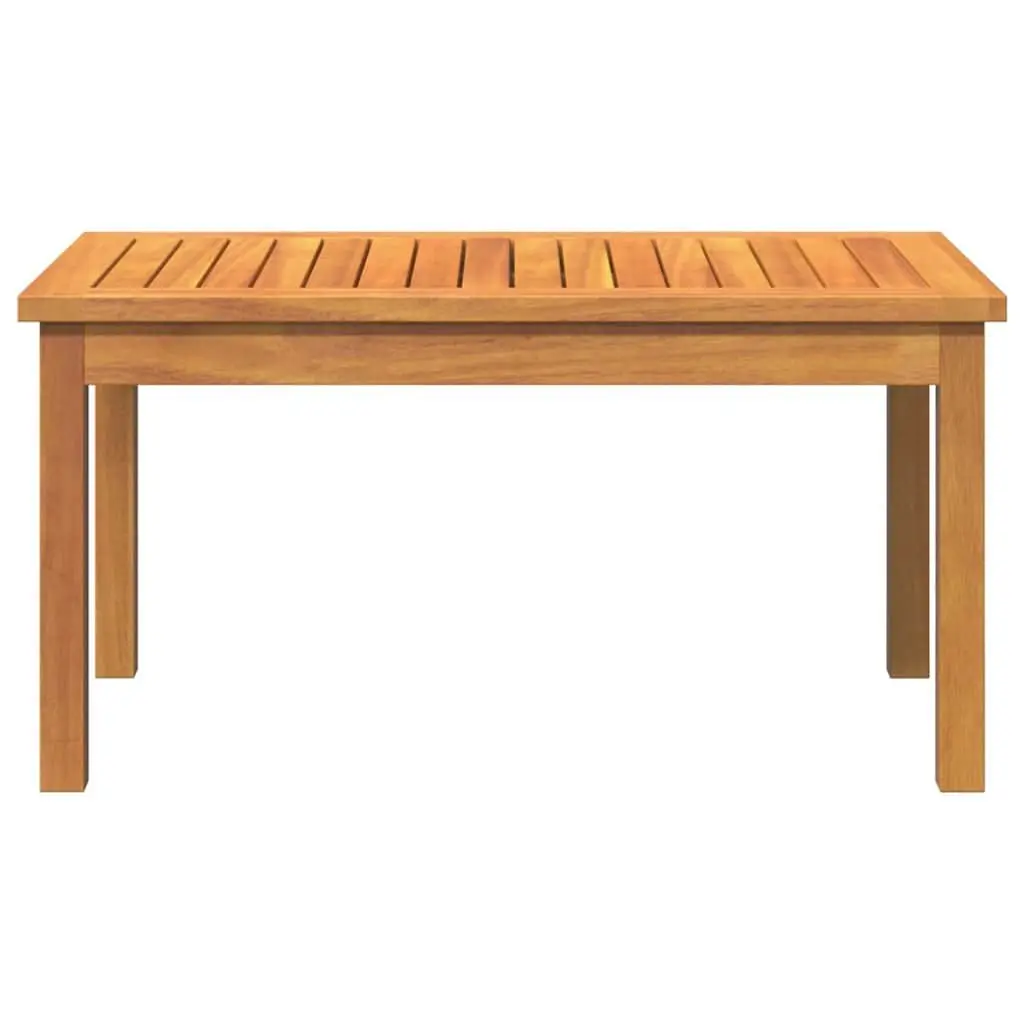 Outdoor Coffee Table Solid Acacia Wood Natural Oil Garden Patio Furniture