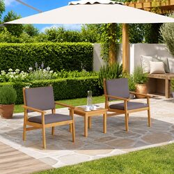 Elevate Your Outdoors with Modern Garden Chairs, 2 pcs