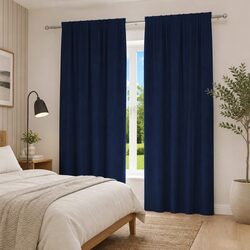 Transform Your Space with Dark Blue Blackout Drapes