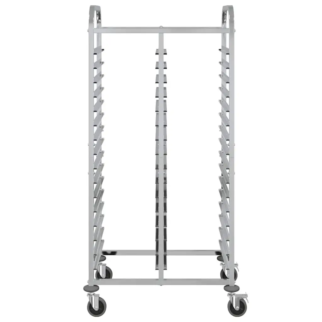 Tray Trolley 32 GN Container Capacity Stainless Steel Kitchen Catering