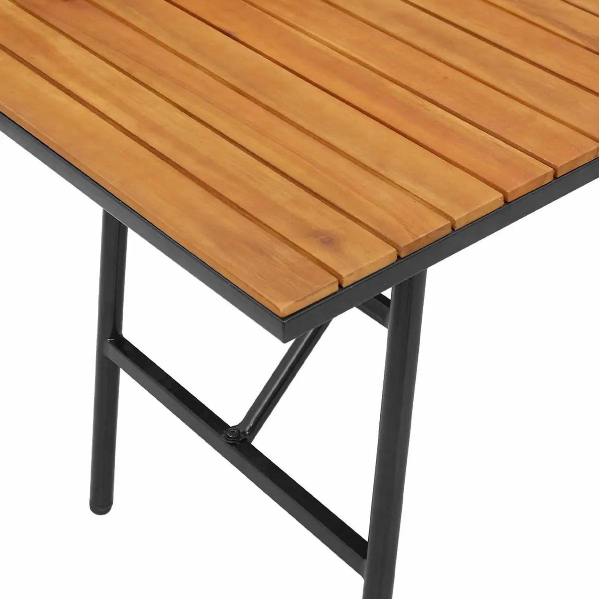 Dining Table 110x55x61.5cm Solid Acacia Wood Modern Indoor Outdoor