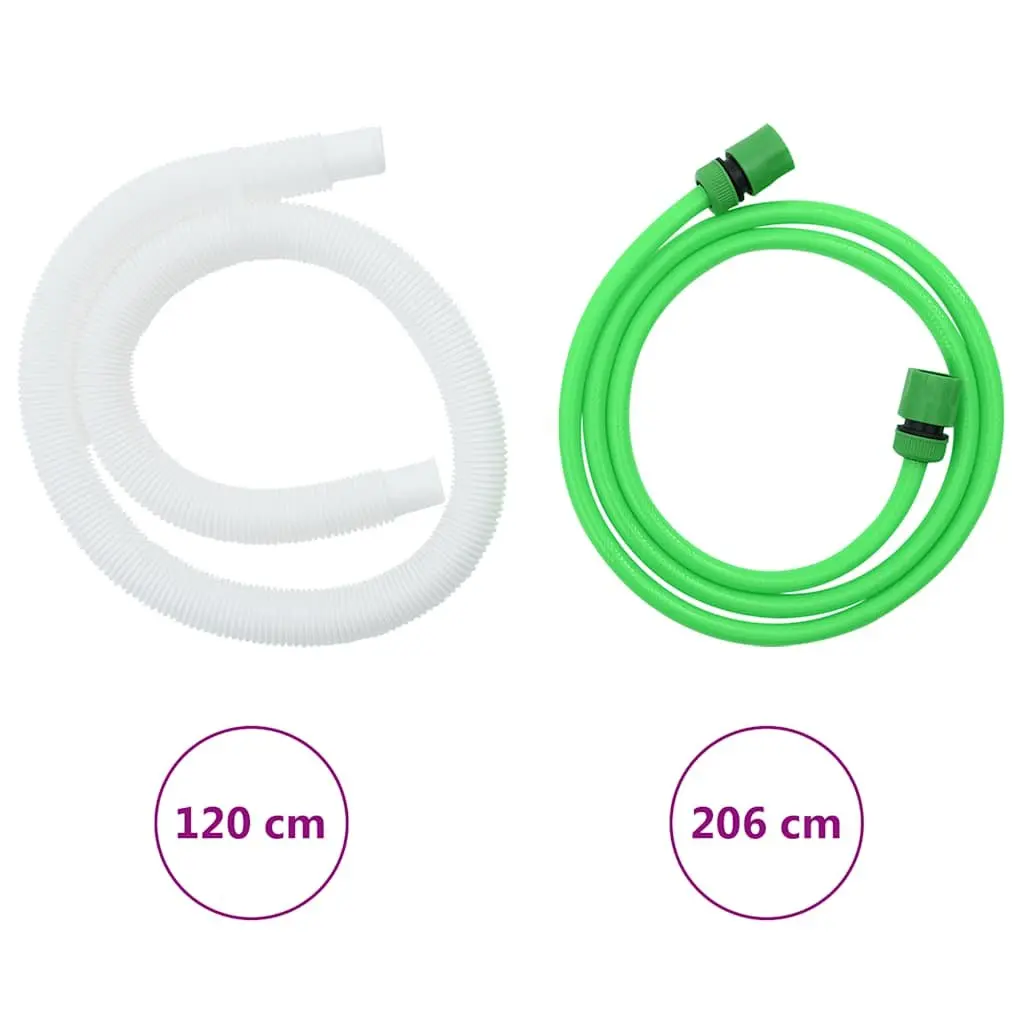 Collapsible Water Tank 500L Green PVC Construction UV Protection Garden Watering Storage System