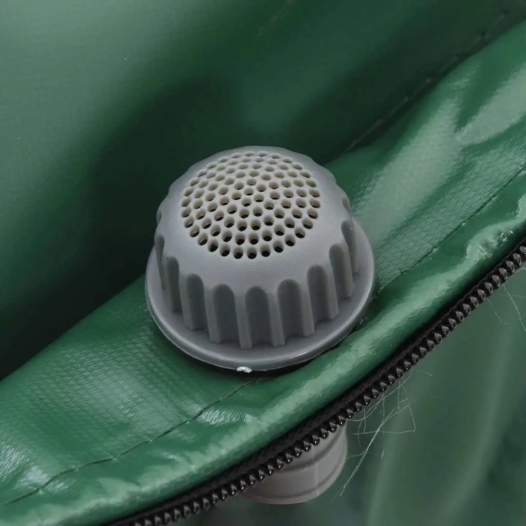 Collapsible Water Tank 500L Green PVC Construction UV Protection Garden Watering Storage System
