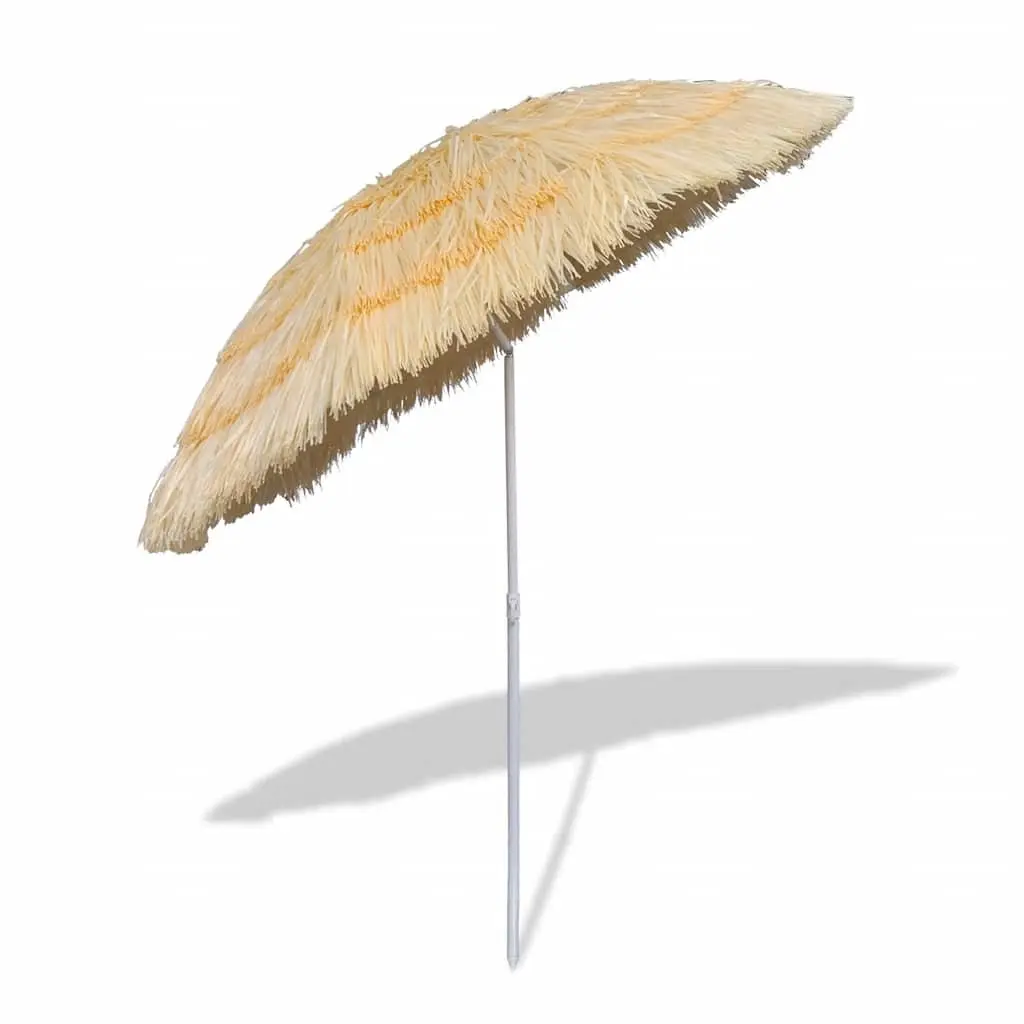 Beach Parasol 1.8m Tilt Outdoor Umbrella Adjustable Shade Durable Polyester Cover